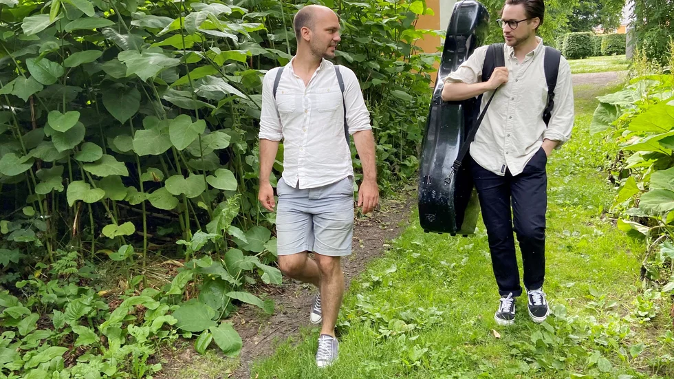 Thomas Rudberg och Antonio Hallongren har lyckats göra kammarmusikfestivalen i Lövstabruk till en norduppländsk sommartradition.  
