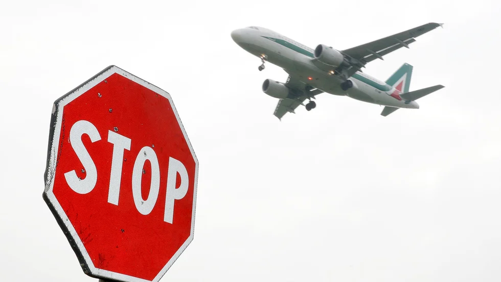 Nu är det stopp för Alitalia. Det italienska flygbolaget ersätts av Italia Trasporto Aereo. Arkivbild.
