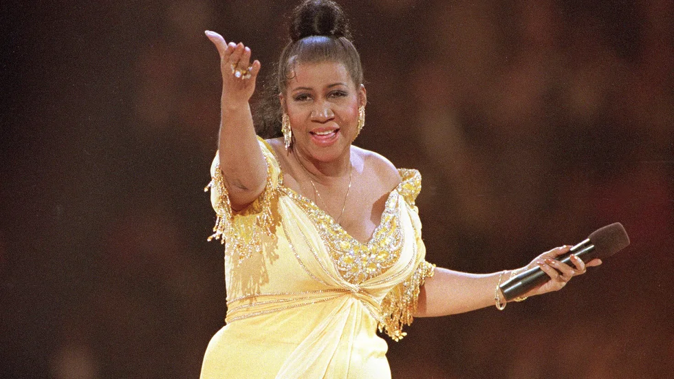 Aretha Franklin. Arkivbild