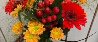 Jubileumsbukett från Burges Blommor