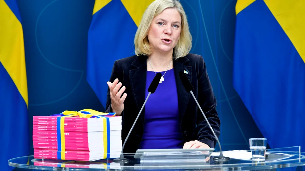 Finansminister Magdalena Andersson (S). Hennes sätt att argumentera för budgeten gör ett sämre intryck än budgetens innehåll.