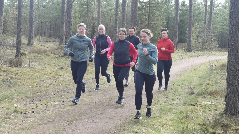 Jobbarkompisarna på ALV har peppat varandra till att komma igång med löpträning en gång i veckan med målet att springa Lidingöloppet i höst.