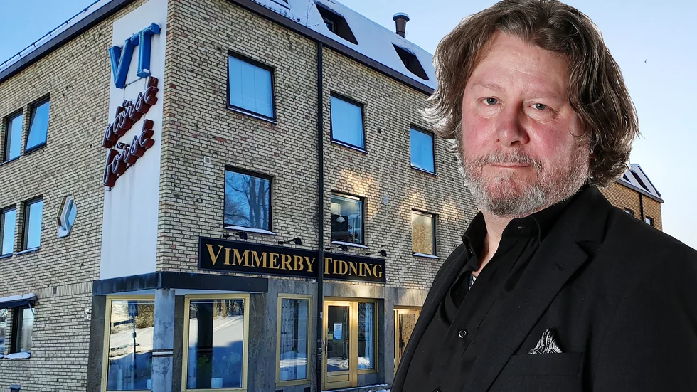 Daniel Söderqvist, chefredaktör Vimmerby Tidning