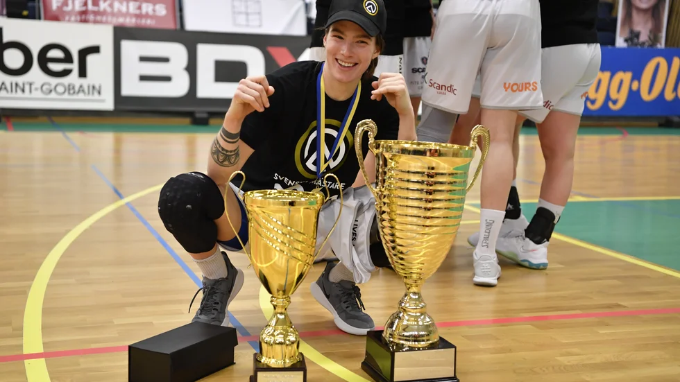 Maggie Lucas firar guldet