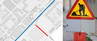 Fler gator stängs av i Enköpings centrum