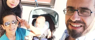 Mitt i kriget tog de det tuffa beslutet • Pappan lämnade familjen för att rädda deras liv: "Kommer aldrig glömma när jag såg dem försvinna"