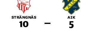 Storseger för Strängnäs hemma mot AIK
