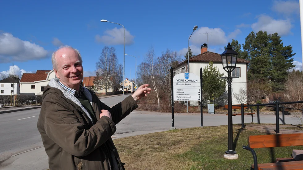 Pär Fransson pratar med glädje om sitt jobb på Ydre kommun där han har haft kul i 38 år.