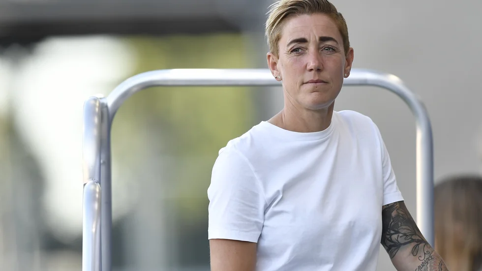 Rosengårds sportchef Therese Sjögran har gjort klart med den tyska anfallaren Stefanie Sanders, som närmast kommer från Bundesligaklubben Freiburg. Arkivbild.