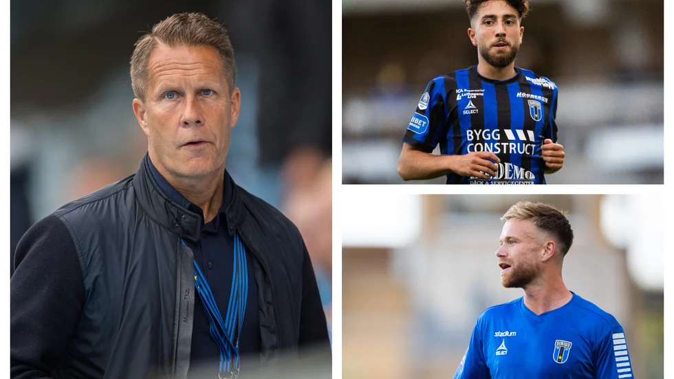 Moustafa Zeidan (uppe till höger) och Dennis Widgren (nere till höger) är två nyförvärv som bidrar med spets i truppen.