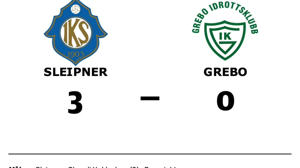 Sleipner vann mot Grebo