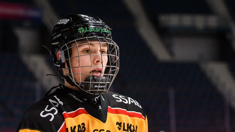 Det blev en kort sejour i Luleå Hockey för Fabian Lysell.