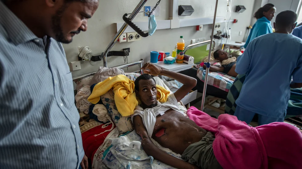Ett offer vittnar om eritreanska styrkors attacker mot civila i Tigray. Arkivbild.
