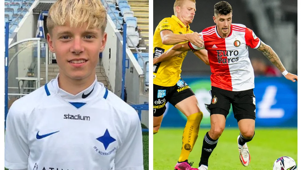 Isak Ellbring har onekligen ögonen på sig från Feyenoord.