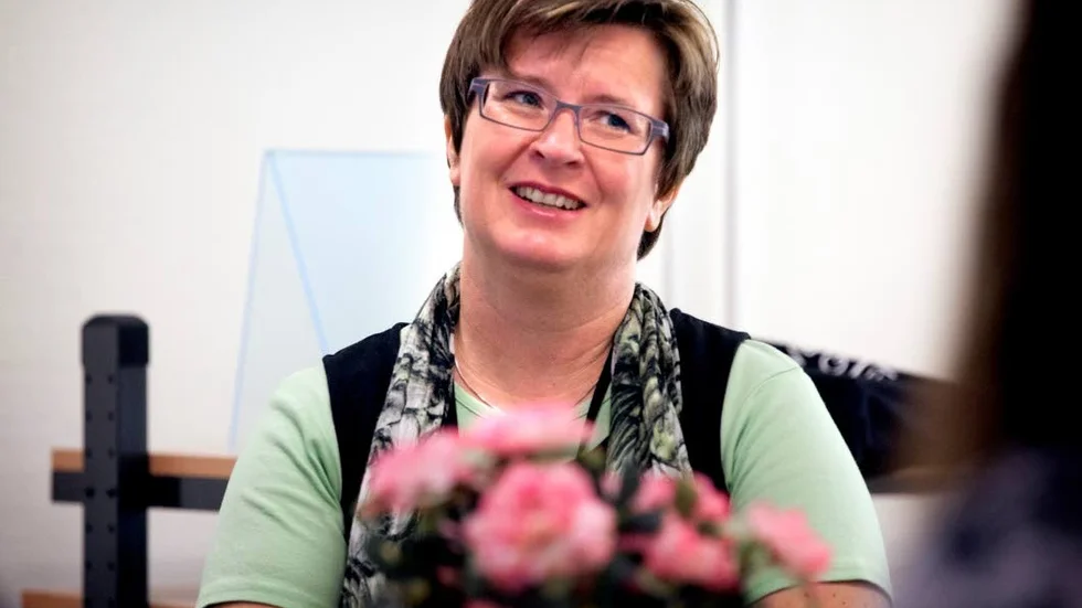Eva Grenfeldt har koll på vart eleverna som läser på Gamleby folkhögskola tar vägen sedan. 
Arkivfoto: Anders Steiner