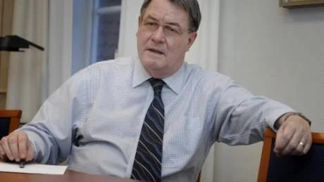 Västerviksanda. Gunnebo industriers vd Christer Lenner ser en helt ny företagsanda i dag jämfört med förr. Men han tycker det är viktigt att kommunen satsar på kommunikationerna.Foto: Anders Liljegren