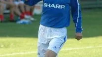 Bäst i ÅFF. Kristian Bergström gjorde ett mål och svarade för den bästa insatsen, men det hjälpte inte eftersom Åtvidaberg förlorade mot Landskrona med 4-2.Foto: Ingemar Petersson