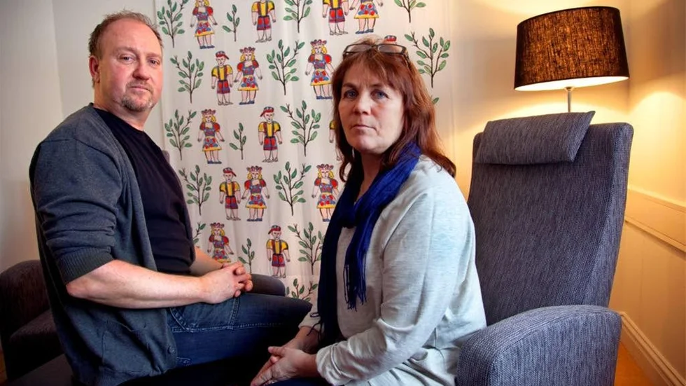 Robert Eriksson, behandlare på Spirea, och Vivi-Ann Blomqvist, enhetschef på familjeenheten.