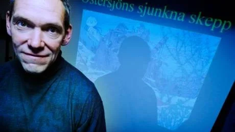 Johan Rönnby, professor i marinarkeologi. Foto: Ellen Nielsen Kindstrand