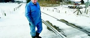 Med järnvägen som närmaste granne