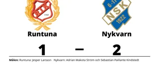 Adrian Makota Ström och Sebastian Paillante Kindstedt målskyttar när Nykvarn vände