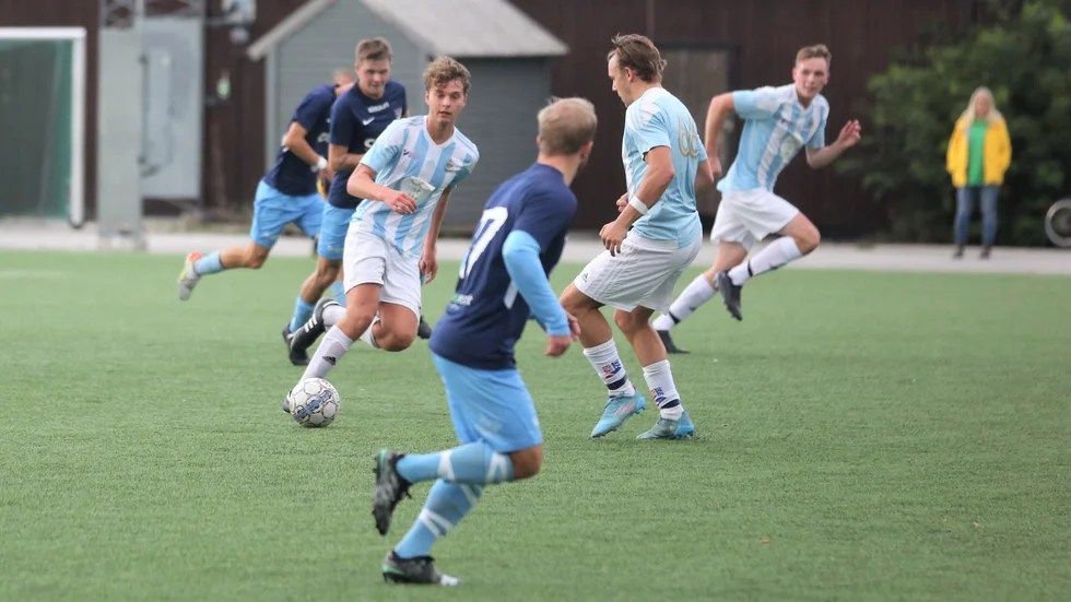 Visby Bois och IFK Visby spelade oavgjort på Säve IP.