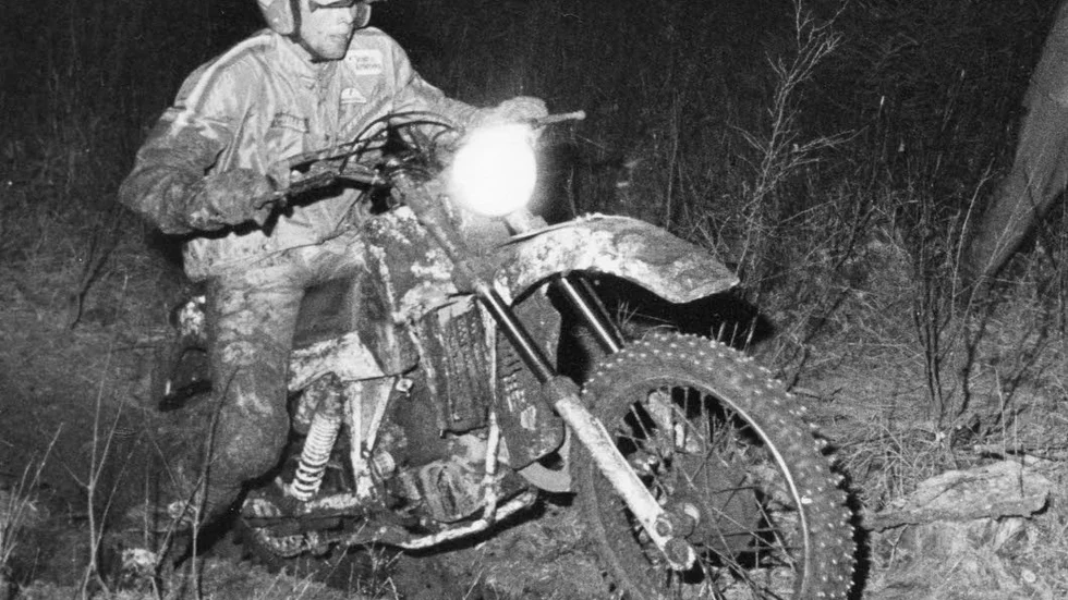 Götas Lasse Pärnebjörk tog en meriterande andraplats i Novemberkåsan 1983.