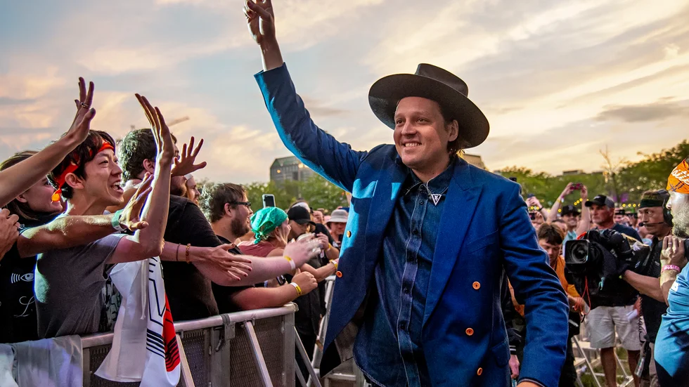 Win Butler, sångare i bandet Arcade Fire, anklagas för att bland annat ha skickat oönskade sexuella meddelanden. Arkivbild.