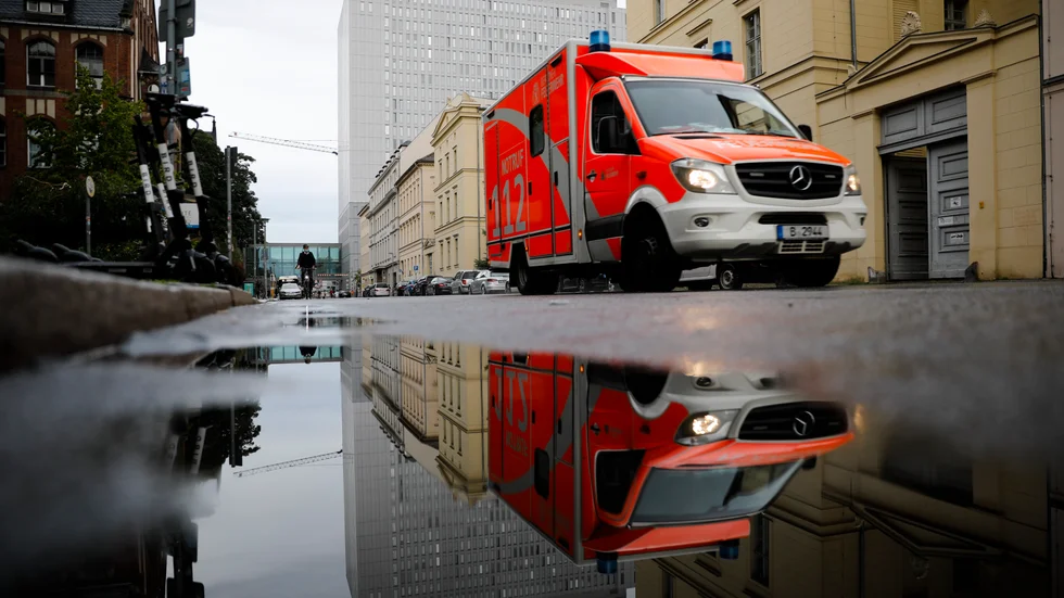 Sjukhuset i Berlin där Aleksej Navalnyj vårdas. Arkivbild.