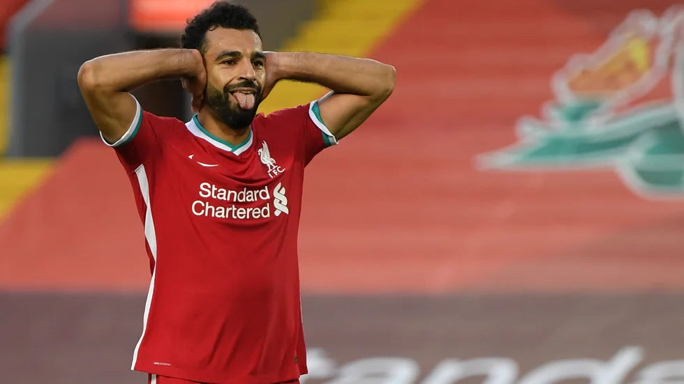 Liverpools Mohamed Salah firar avgörandet.
