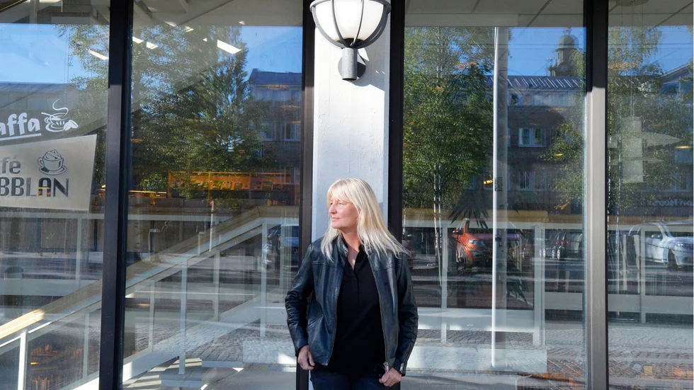 Karin Smirnoff besökte under veckan Skellefteå, där hon bland annat berättade om sin senaste bok "Sen for jag hem". 