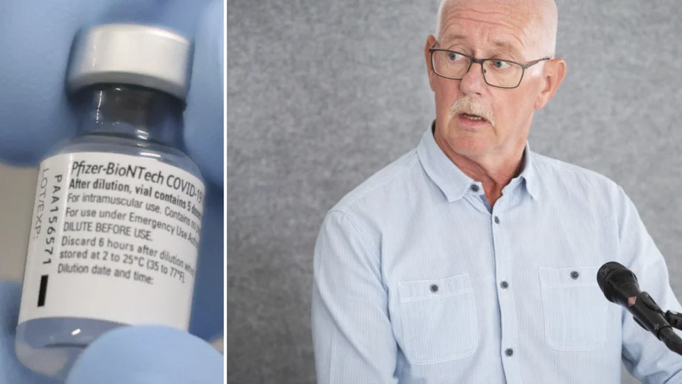 Christer Stoltz berättar hur vaccinet ska skyddas på Gotland. 