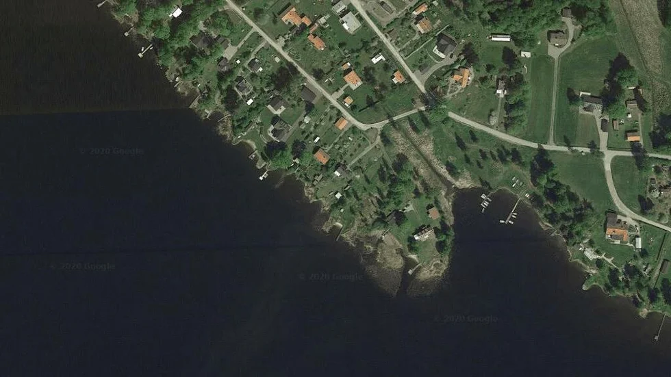 Området kring Strandvägen 3