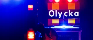 Singelolycka på väg 147 • Räddningstjänsten: ”Det är halt”