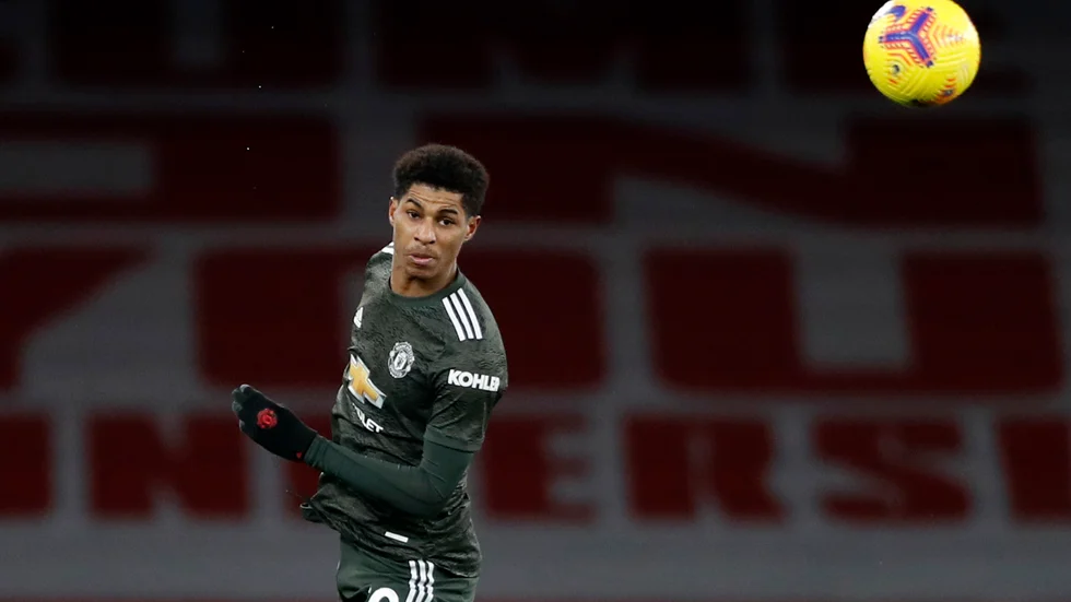 Marcus Rashford är en av spelarna som har utsatts. Arkivbild.