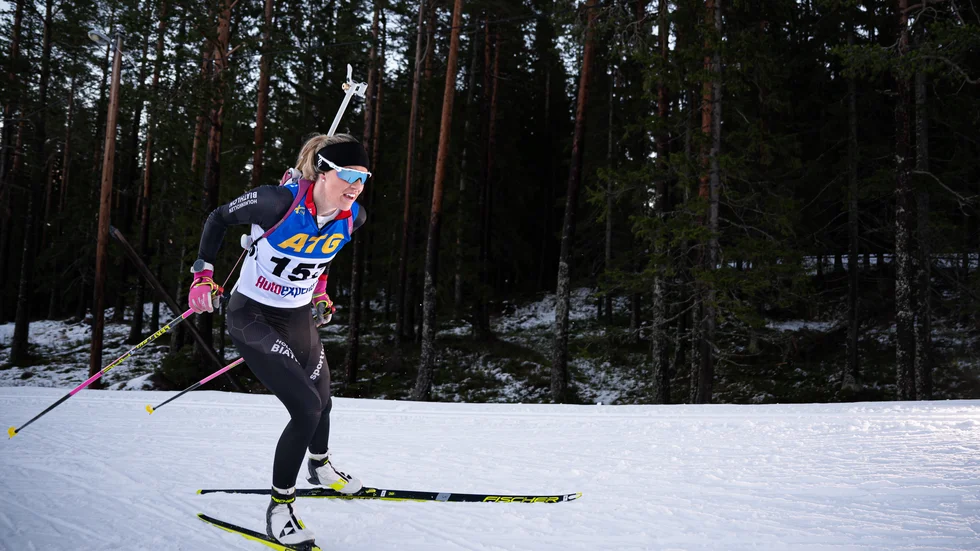 Ingela Andersson slutade på 31:a plats i lördagens sprint.