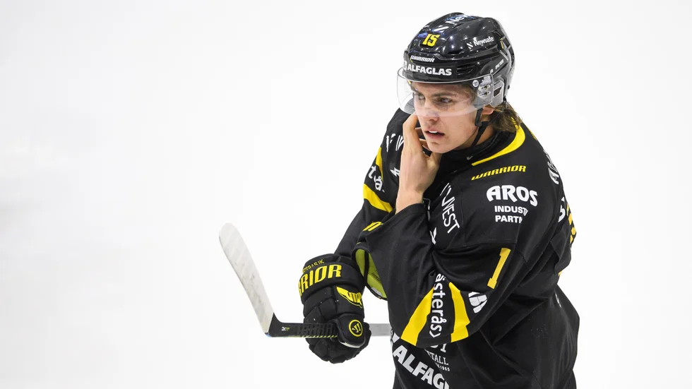 Filiph Åström är den yngsta spelaren att representera Björklöven i klubbens historia.