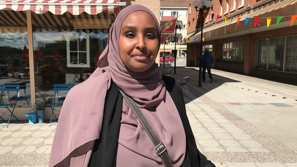 "Fantastiskt, man blir glad i själen!", säger Vänsterpartiets gruppledare i Flen, Huda Omar, om att partiet nästan blev dubbelt så stort i EU-valet nu än för fem år sedan.