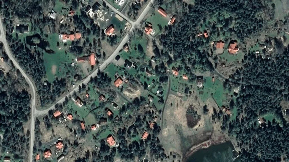 Området kring Skogsvägen 6