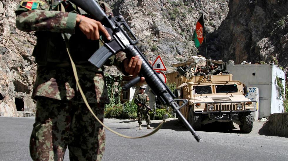 En talibanattack i provinsen Wardak dödade åtta afghanska soldater. Arkivbild.