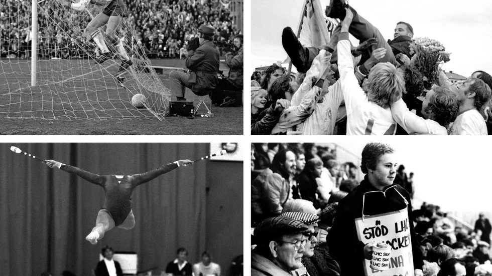 Sportnostalgi från 70- och 80-talet.