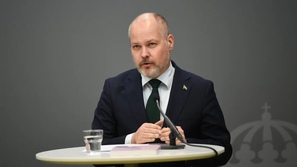 Justitie- och migrationsminister Morgan Johansson (S). Arkivbild.