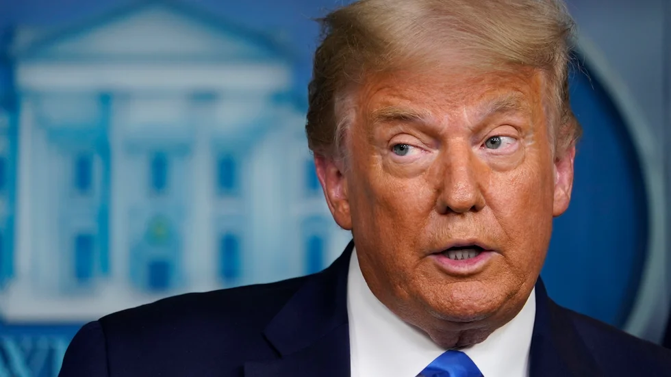USA:s expresident Donald Trump. Arkivbild.