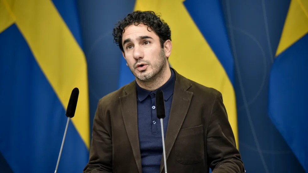 Ardalan Shekarabi, socialförsäkringsminister (S) och ordförande i pensionsgruppen. Arkivbild.