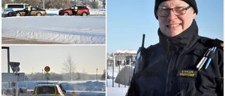 Platschefen vid gränsen: "Viss irritation"
