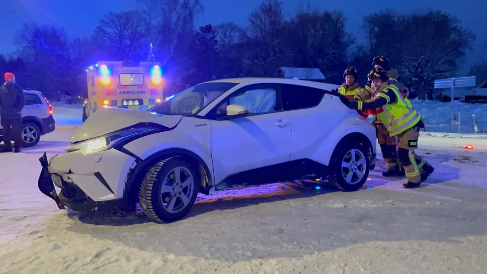 Olyckan inträffade på torsdagen.
