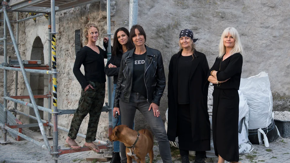 Anna Fohlin, Maria Bengtsson, Anett Jormeus, Susanne Liljenberg och Magdalena Björnsdotter driver tillsammans Verkstan – the social life.