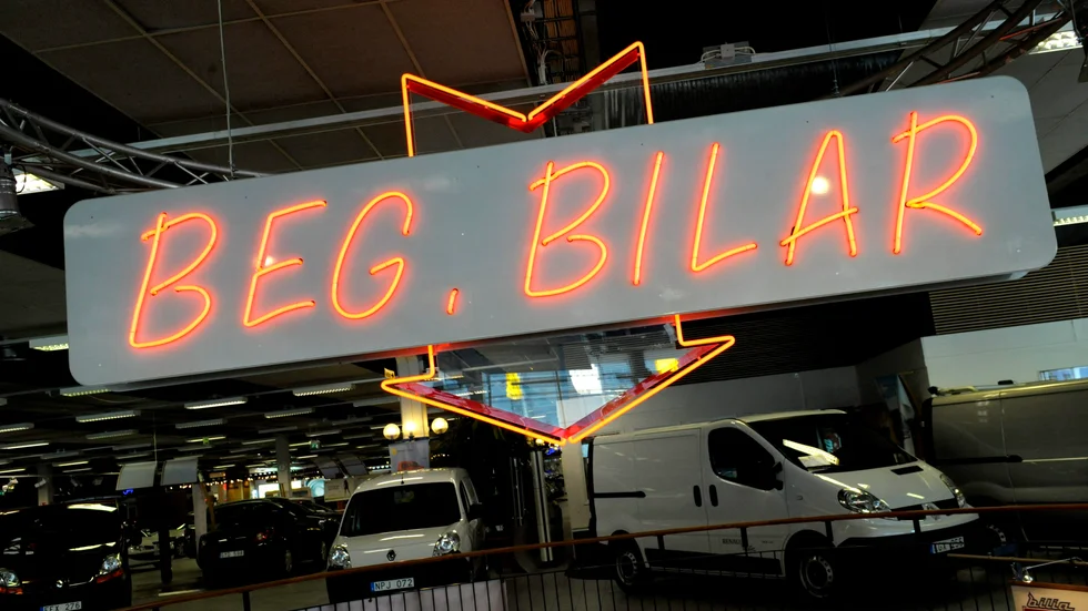 Försäljning av begagnat går starkt. Arkivbild.