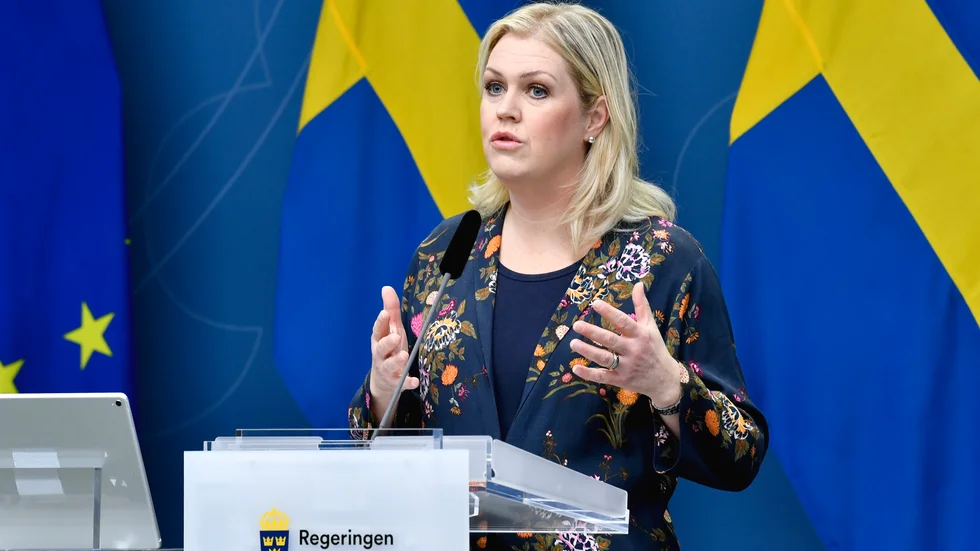Socialminister Lena Hallengren (S). Arkivbild.