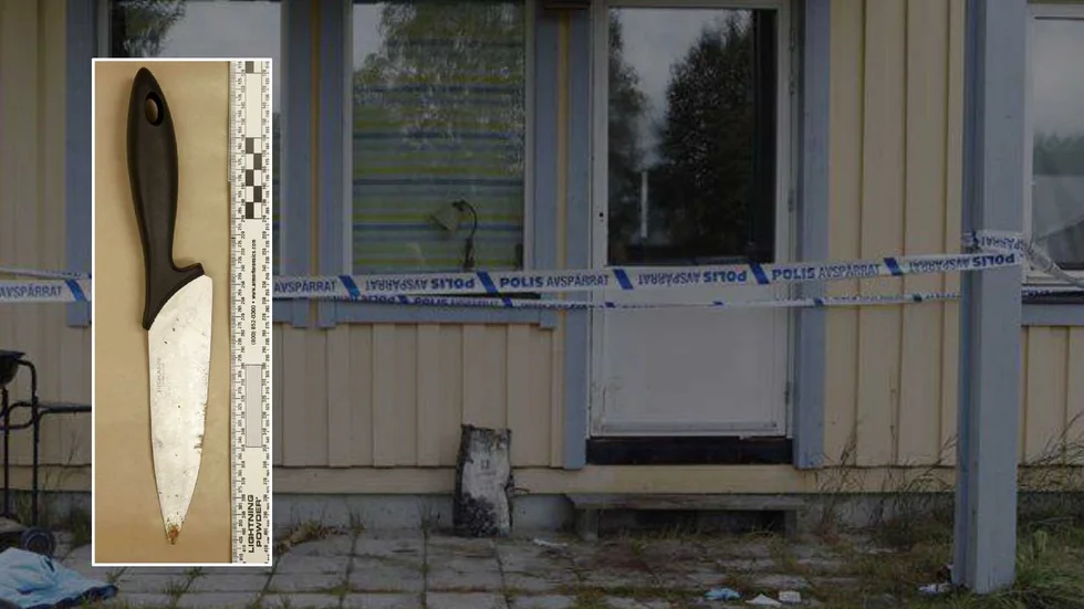 Bilder från förundersökningsprotokollet. 